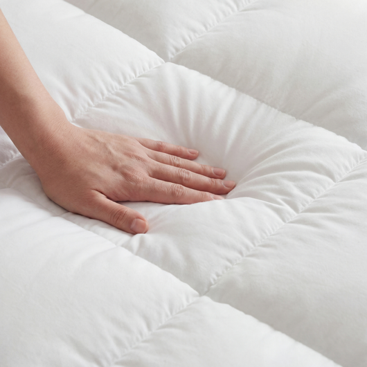 Linen&Rose - Surmatelas de luxe matelassé haut de gamme 1000 GSM