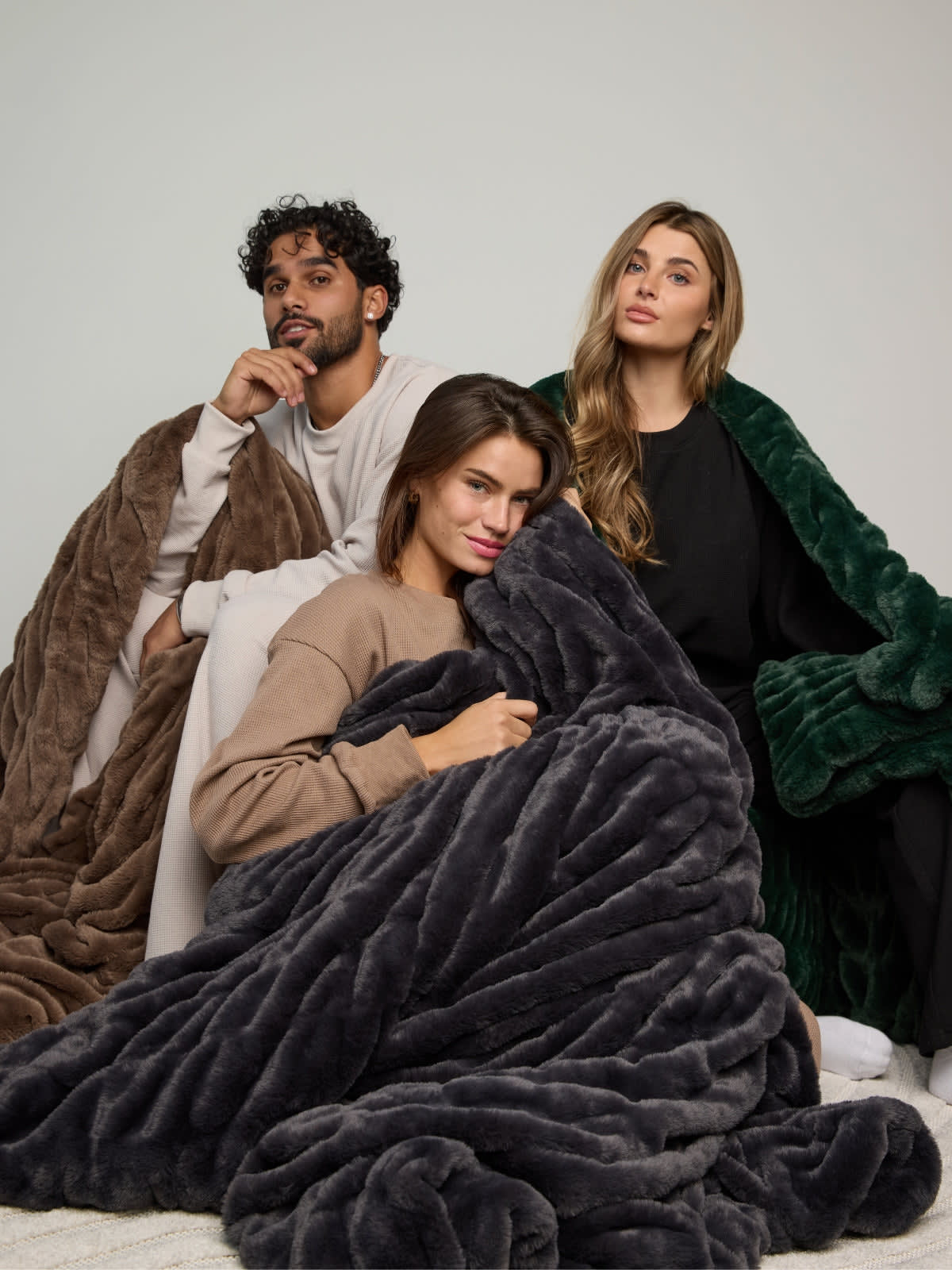 Linen&Rose - Plaid des beaux rêves