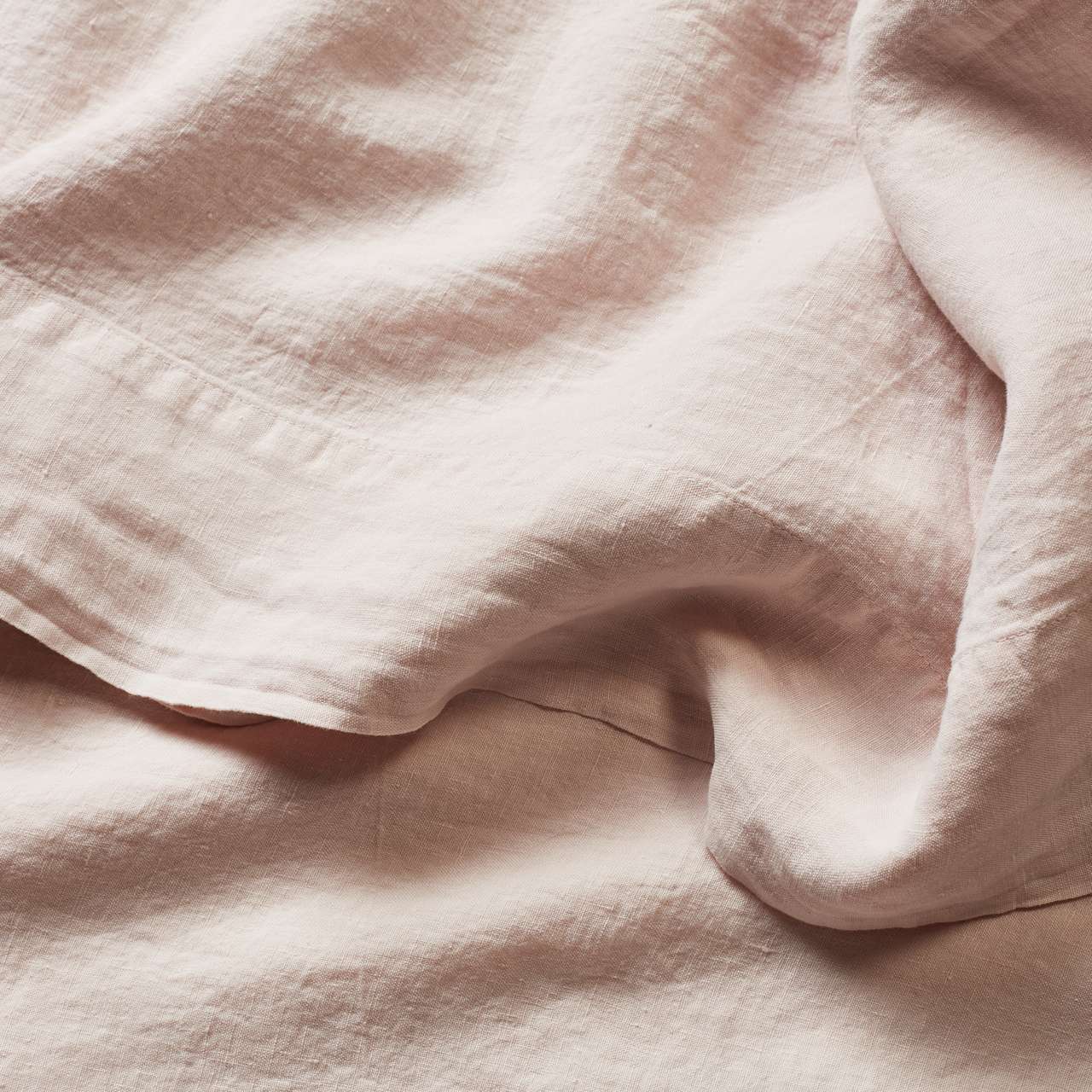 Linen&Rose - Drap plat en lin Européen